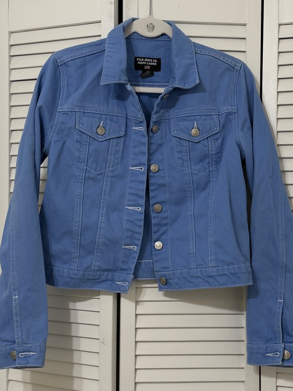 Women's polo jeans Ralph Laurent Denim blue Jacket